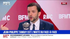 En cas de censure du gouvernement Lecornu, Jean-Philippe Tanguy assure que le Rassemblement national n'ira pas à Matignon car "il faut une légitimité démocratique"
