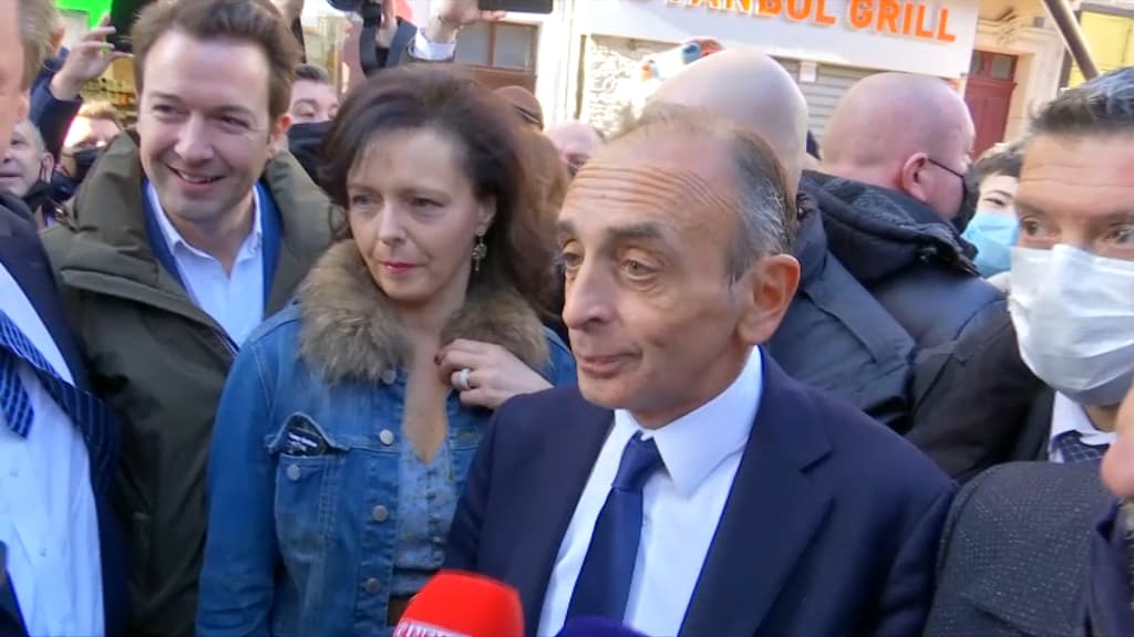 Eric Zemmour à Cannes ce samedi 22 janvier. 