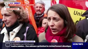 Sophie Binet (CGT) répond à Olivier Dussopt: "Oui il y a une crise sociale, et oui il y a une grave crise diplomatique"