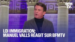 Loi immigration: l'interview de Manuel Valls en intégralité 