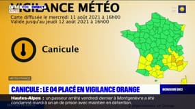 Les Alpes-de-Haute-Provence placées en vigilance orange canicule