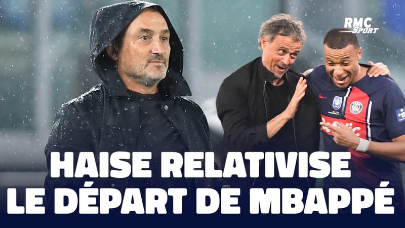 Nice - PSG : "Tout le monde n’est pas Arsenal", Haise relativise le départ de Mbappé