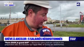 Dunkerque: les salariés d'ArcelorMittal en grève, 5 d'entre eux réquisitionnés