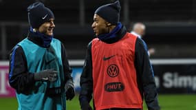 Antoine Griezmann et Kylian Mbappé