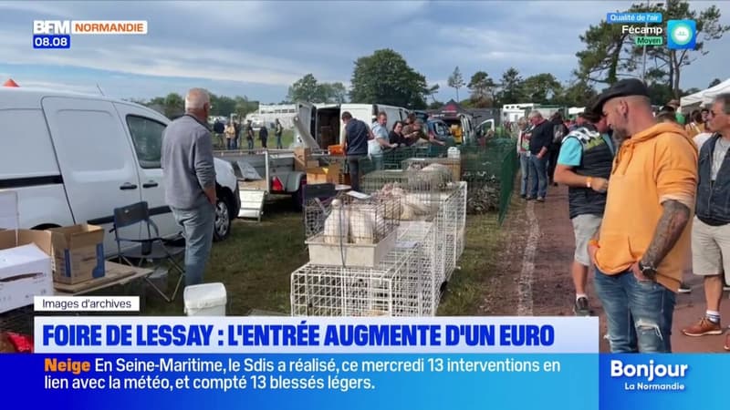 De 2 à 3 euros: la foire de Lessay augmente son prix d'entrée en 2025