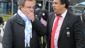 Alain Afflelou et Serge Blanco