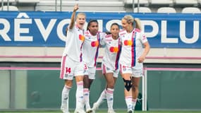 Emmenées par Hegerberg, les Lyonnaises sacrées championnes de France, le 29 mai 2022