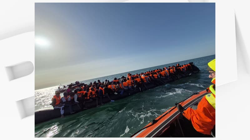 "Il n'y a plus aucune limite": 230 personnes ont traversé la Manche sur un seul et même canot, un nombre record