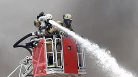 Des pompiers allemands en intervention, en juillet 2019 (image d'illustration).