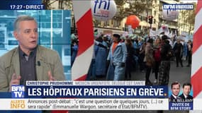 Les hôpitaux parisiens en grève