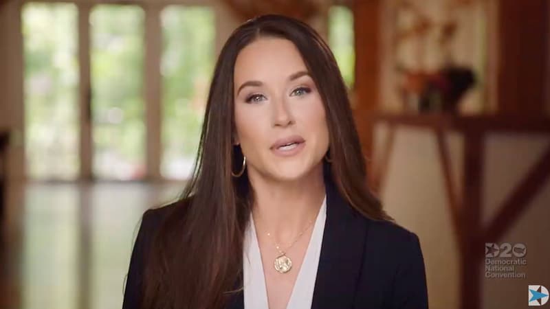 Ashley Biden lors de la Convention démocrate le 21 août 2020