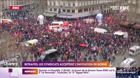 Retraites: les syndicats acceptent l'invitation de Borne 