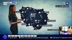Météo: le mauvais temps se poursuit en Ile-de-France, des températures en baisse avec un maximum de 19°C à Paris