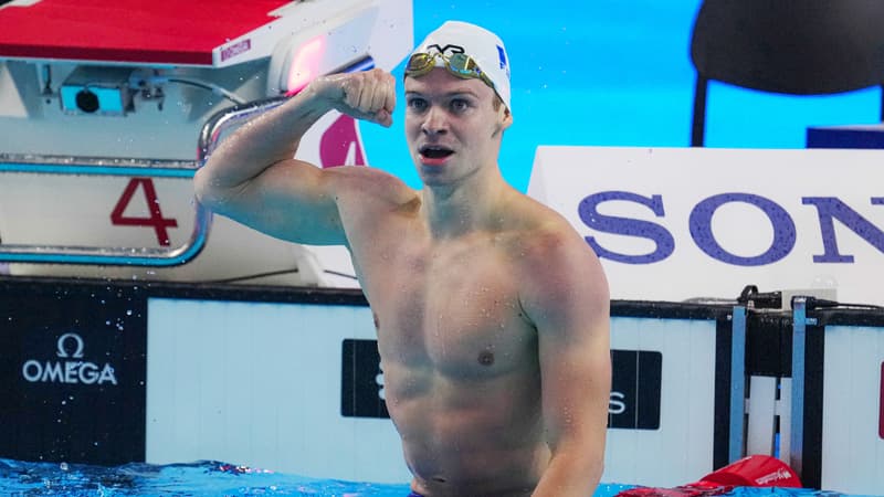 Mondiaux de natation: "Il a retrouvé de la gourmandise", l'entraîneur français de Marchand explique sa grande forme