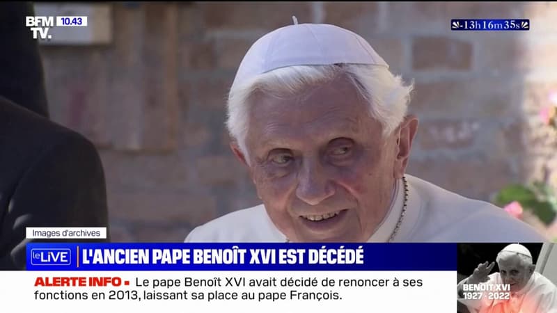 L'ancien pape Benoît XVI est décédé
