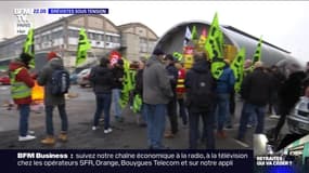 Grévistes sous tension - 12/12