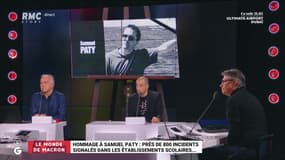 Le monde de Macron: Hommage à Samuel Paty, près de 800 incidents signalés dans les établissements scolaires – 04/12