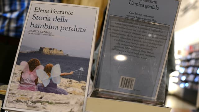 L'édition italienne de L'Amie prodigieuse d'Elena Ferrante