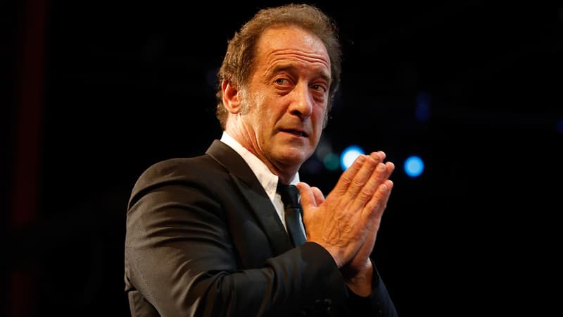 Vincent Lindon au palais des festivals à Cannes, le 24 mais.