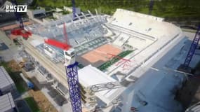 Roland-Garros : en travaux, le court central se fait un gros lifting pour 2019
