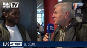 Le débrief de Luis avec Joel Campbell
