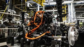 L'usine automobile Stellantis de Hordain, dans le Nord, le 27 octobre 2022