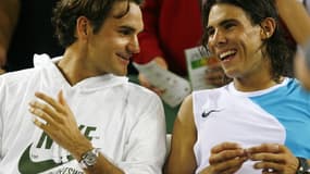 Roger Federer et Rafael Nadal