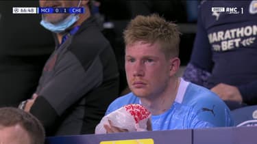Le visage tuméfié de De Bruyne