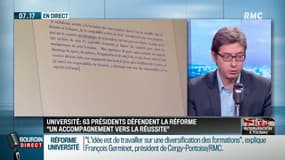 "Il y a un grand absent dans ces discussions, c'est l'insertion professionnelle"