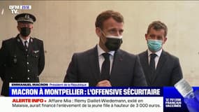 La sécurité au cœur de la visite d'Emmanuel Macron à Montpellier