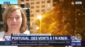 La tempête Leslie a touché terre au Portugal, de gros dégâts à déplorer