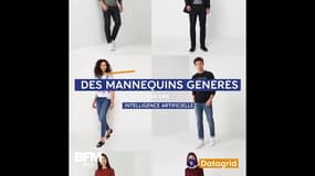 Cette IA fabrique des mannequins artificiels plus vrais que nature  