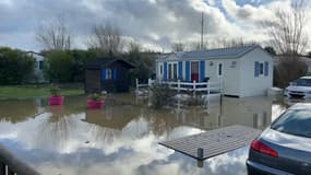 Des inondations à Wimereux en novembre 2022.