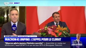 Emmanuel Macron et Xi Jinping lancent un appel pour le climat