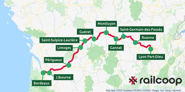 RailCoop veut relier Lyon à Bordeaux dès 2022.
