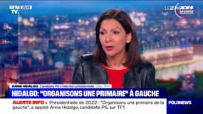 Pour Anne Hidalgo, "il faut organiser une primaire" de la gauche