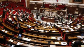 L'incident s'est déroulé à l'entrée de l'hémicycle.