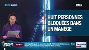 Huit personnes bloquées dans un manège à 50 mètres de hauteur !