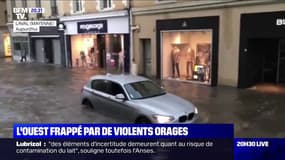 Laval, La Roche-sur-Yon, Le Cellier... L'ouest de la France est frappé par de violents orages