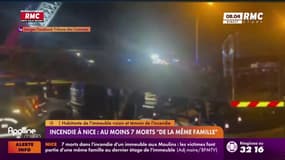 Incendie à Nice : une habitante d'un immeuble voisin témoigne