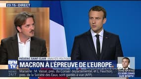 Bruxelles: Premier sommet européen pour Emmanuel Macron