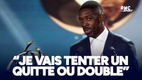 Trophées UNFP : "Les montres ? Je vais tenter un quitte ou double" plaisante Dembélé (élu meilleur joueur de L1)