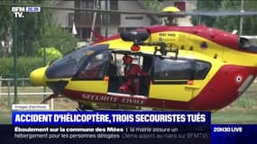 Trois secouristes tués dans un crash d’hélicoptère près de Marseille