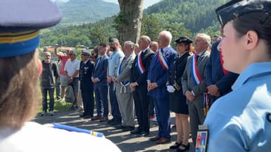 La cérémonie a été suivie ce jeudi 6 juin 2024 à Sisteron.