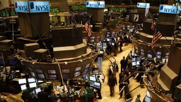La Bourse de Wall Street à New-York.