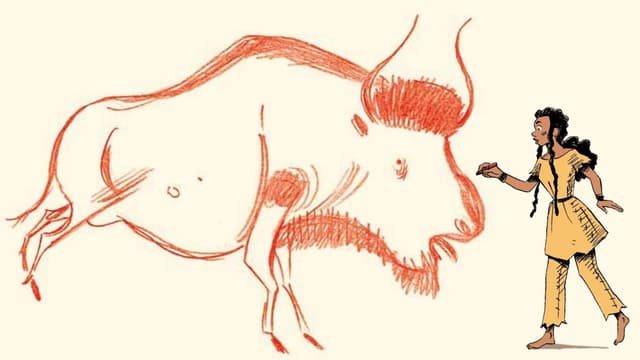 La couverture de la BD "Sapiens", d'après le célèbre livre de Yuval Noah Harari, vendu à 15 millions d'exemplaires