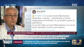 "Il ne faut surtout pas arrêter brutalement la cortisone": les médicaments qu’il faut prendre et ne pas prendre en cas de symptômes du coronavirus