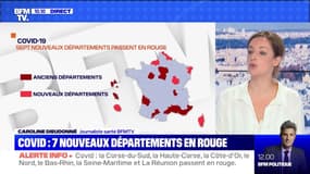 Covid : 7 nouveaux départements en rouge - 06/09