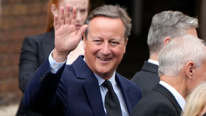 Royaume-Uni: l'ancien Premier ministre David Cameron nommé aux Affaires étrangères