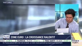 Zone euro: la croissance ralentit